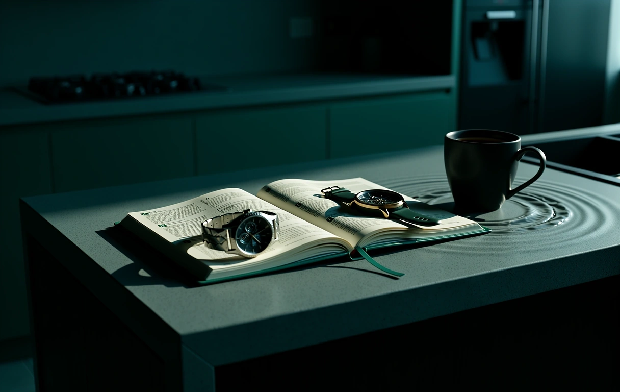 Morning coffee rhythm
