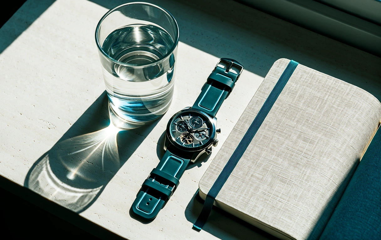 Structured morning routine